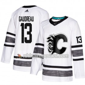 Calgary Flames Dresy Johnny Gaudreau 13 Bílá 2019 NHL All-Star Adidas Authentic - Pánské
